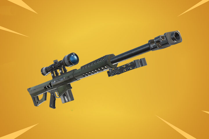 Fortnite : Sniper lourd et légendaire, nouvelle arme